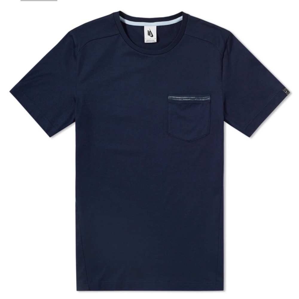 NikeLab x Roger Federer Pocket T Shirt In Navy Men’s Large